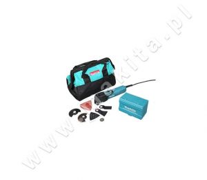MAKITA NARZĘDZIE WIELOFUNKCYJNE 320W TM3010CX13 + AKCESORIA
