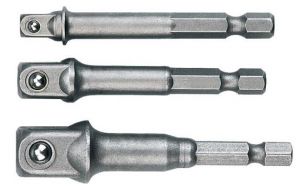 TOPEX KOMPLET ADAPTERÓW / UCHWYTÓW DO NASADEK 3szt. 1/2-3/8-1/4\ 38D151