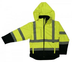 BETA KURTKA SOFTSHELL OSTRZEGAWCZA (ŻÓŁTO-GRANATOWA) - ROZMIAR M