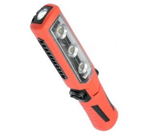 YATO LAMPA WARSZTOWA AKUMULATOROWA LED MAGNES + HAK 2 w 1 ŁAMANA, 250 LUMENÓW 3,6V LI-ION