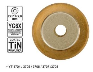 YATO KÓŁKO WYMIENNE 22x11x2mm  3714