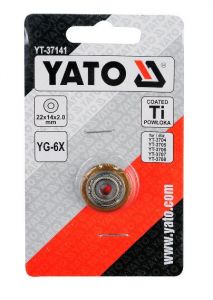 YATO KÓŁKO WYMIENNE 22x11x2mm  37141