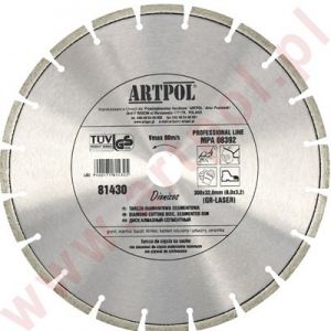 TARCZA D.350SEG-AR GRANIT LASER %%%