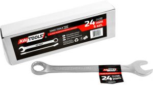 AWTOOLS KLUCZ PŁASKO-OCZKOWY CrV DIN3113 ROZMIAR: 24 (MM)