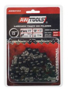 AWTOOLS ŁAŃCUCH TNĄCY DO PILARKI 38cm(15\) 3/8\ 1,3mm 57-OGNIW