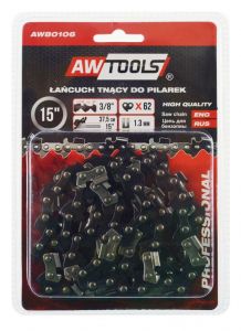 AWTOOLS ŁAŃCUCH TNĄCY DO PILARKI 38cm(15\) 3/8\ 1,3mm 62-OGNIWA