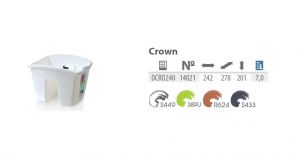 DONICZKA CROWN 240mm - BIAŁA (S449)