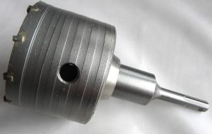 JOBI PROFI KORONA / FREZ DO MURU 80mm UCHWYT SDS