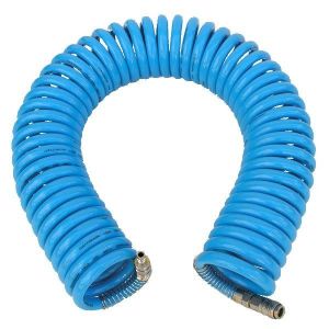 ADLER PRZEWÓD PNEUMATYCZNY SPIRALNY 6,5 x 10mm 10m POLIURETANOWY, ZE ZŁĄCZKAMI