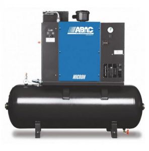 ABAC SPRĘŻARKA ŚRUBOWA MICRON.E + OSUSZACZ 7,5KW 10KM 270L 400V 802l/min