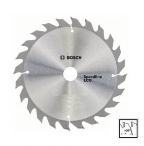 BOSCH PIŁA TARCZOWA SPEEDLINE ECO 160x20/16mm 24-ZĘBY