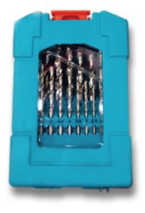 WIERTŁO METAL CZARNE 1,0-13mm - KOMPLET 25szt.