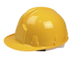 KASK OCHRONNY ATESTOWANY ŻÓŁTY EN397