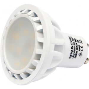 YATO ŻARÓWKA LED GU10 230V 5W 250LM BIAŁY CIEPŁY