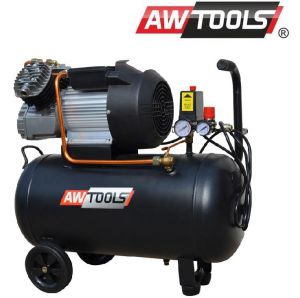 AWTOOLS SPRĘŻARKA ZVA-50L V WYDAJNOŚĆ 370/min. ZBIORNIK 50l